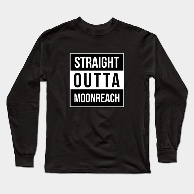 Straight Outta Moonreach Long Sleeve T-Shirt by The d20 Syndicate